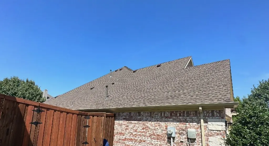 Completed roof replacement project in Las Vegas
